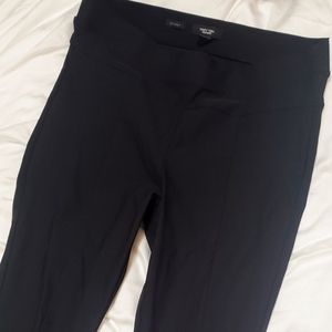 Vera wang stretchy black dress pants